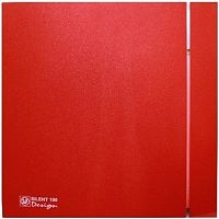 Вытяжка для ванной Soler & Palau SILENT-100 CZ RED DESIGN-4C
