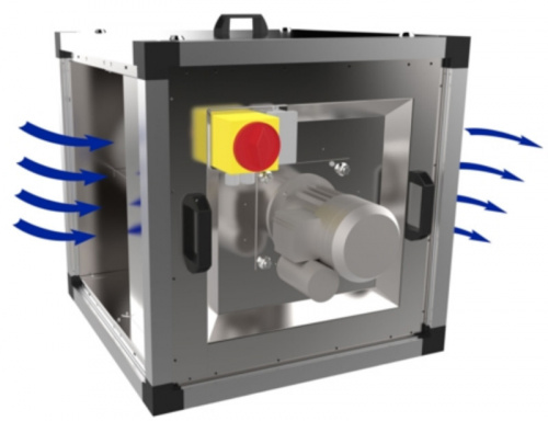Промышленный вентилятор Systemair MUB/T-S 042 450D4 IE2