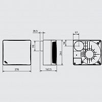 Вытяжка для ванной Soler & Palau EBB-175 T DESIGN (230V 50)