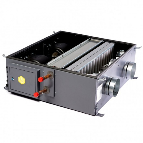 Приточная вентиляционная установка Minibox W-1650-2/48kW/G4 Zentec фото 2